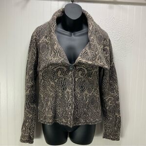 MARV wool blend cardigan sweater